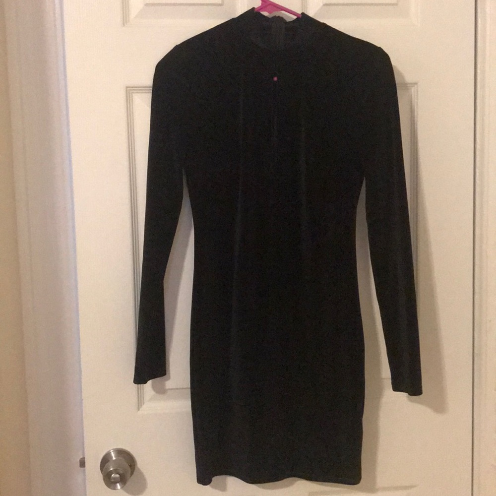 Urban Outfitters Black Long Sleeve Dress